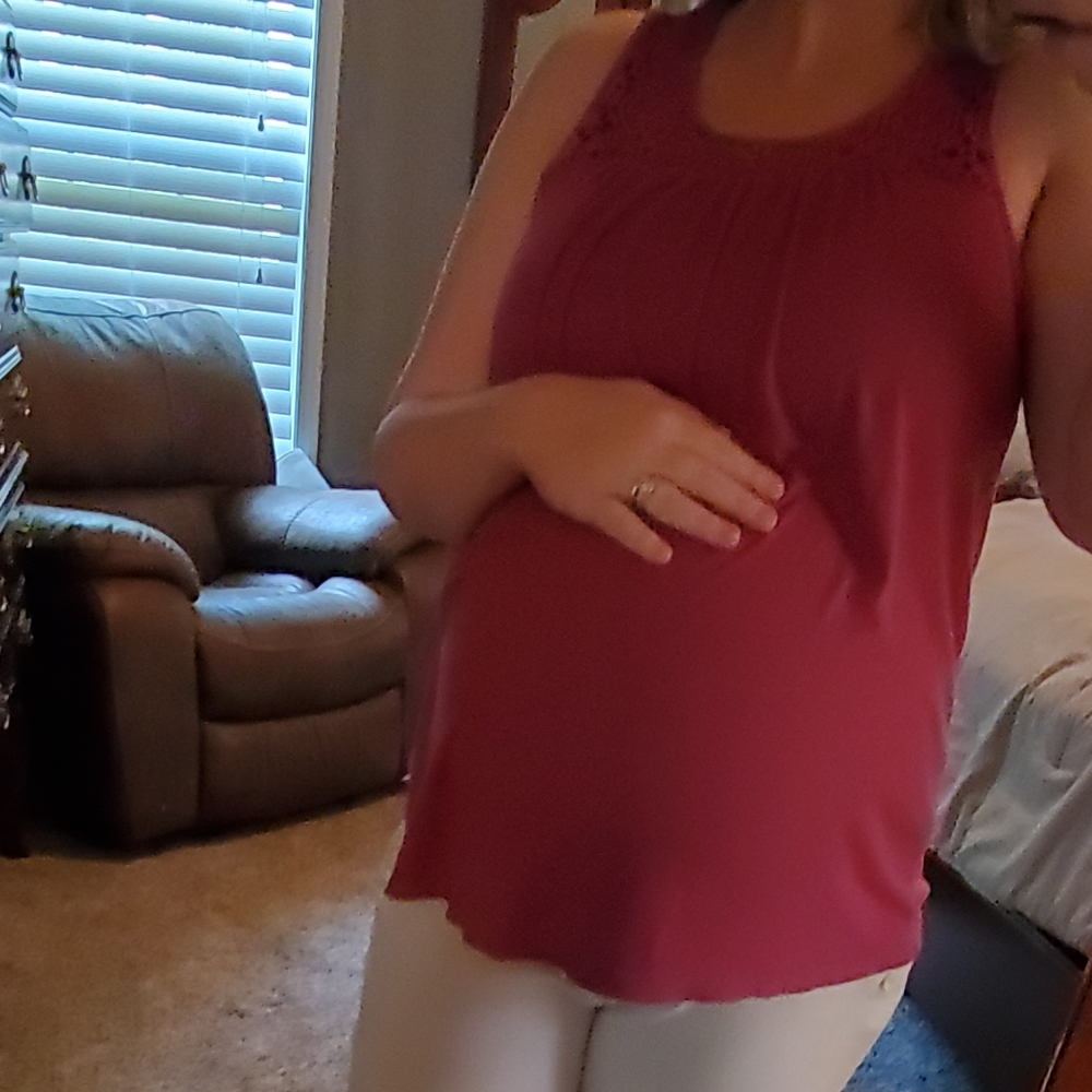 Flowy Maternity Tank Top